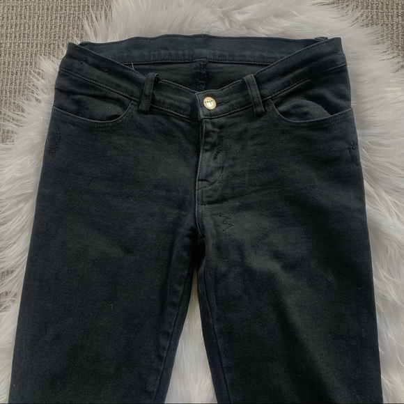 Ksubi Black Skinny Jeans with Ankle Zipper - Picture 2 of 12